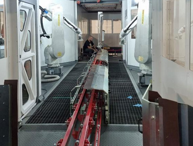 Floor Conveyor System Close Up